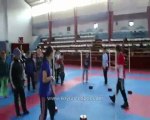 G.S.I.M.de Cihat Kutluca Yonetiminde Taekwondo Antremanı
