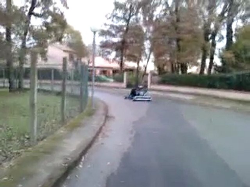 Test Karting 600 gsxr à Cugnaux