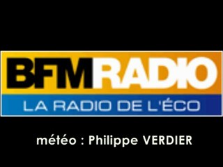 Philippe VERDIER meteo BFM radio
