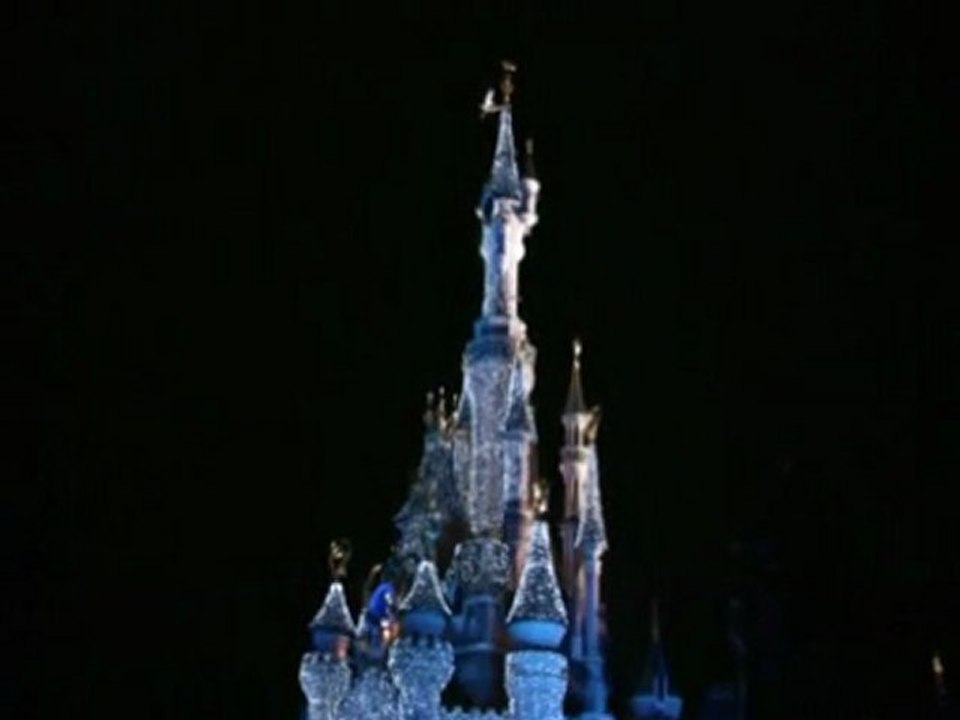 Illumination de Noël Disneyland Resort Paris