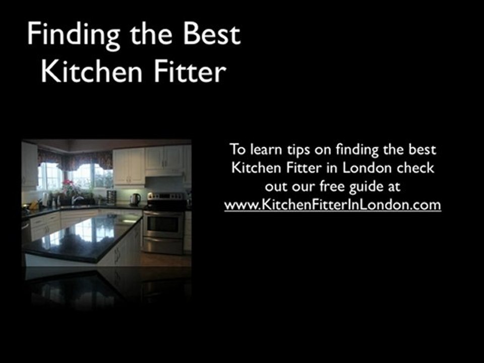 Tips on Finding the London's Best Kitchen Fitter