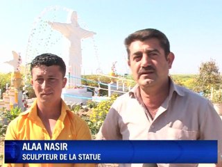 Irak: face aux menaces, les chrétiens érigent une statue statue du Christ rédempteur