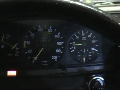 W123 - Test Dieseldrehzahlmesser/Compte-tours pour Diesel