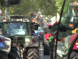 Mon tracteur à Paris