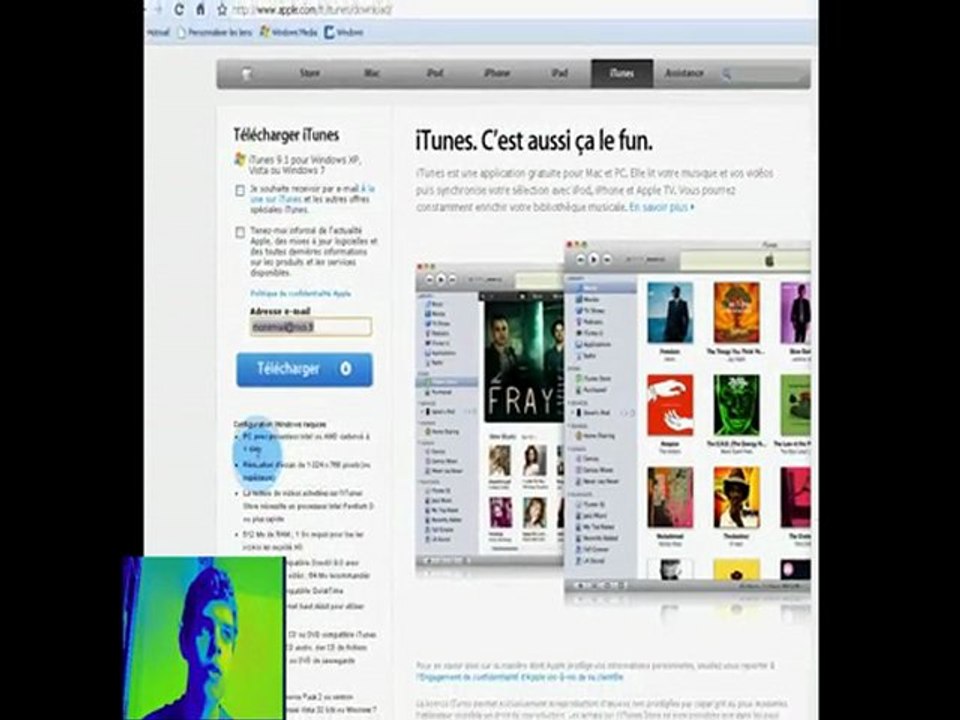 [tuto] comment connecter l'iPHONE au PC