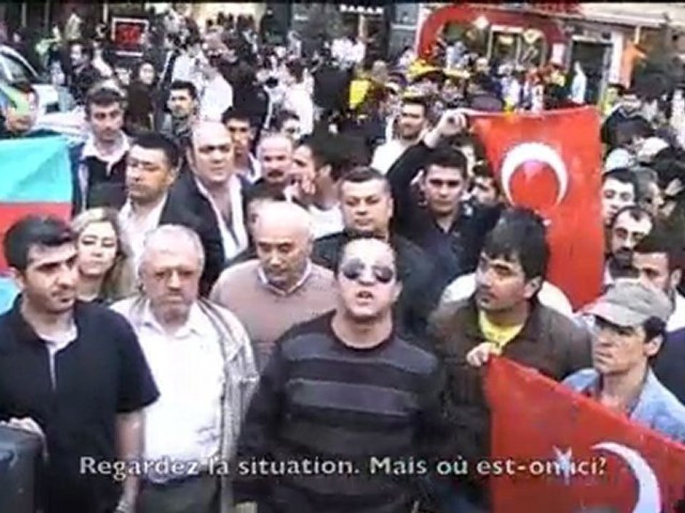 Commémoration du génocide arménien - Istanbul