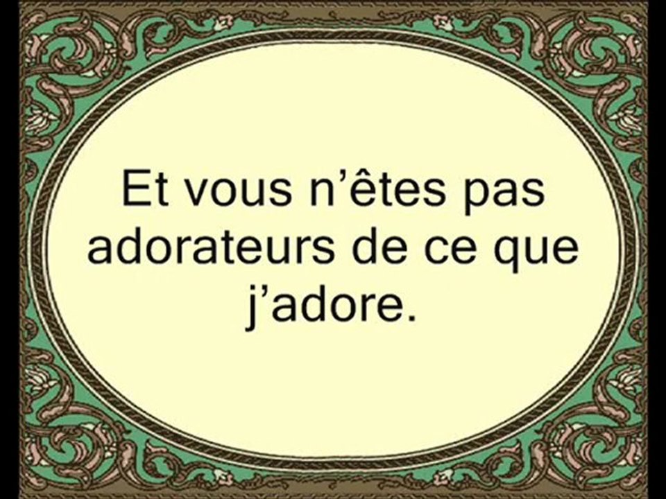 172 Les Infidèles (par Saad Ibn Said Al-Ghamidy)