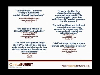 Patient Registry Software | Post Marketing Research