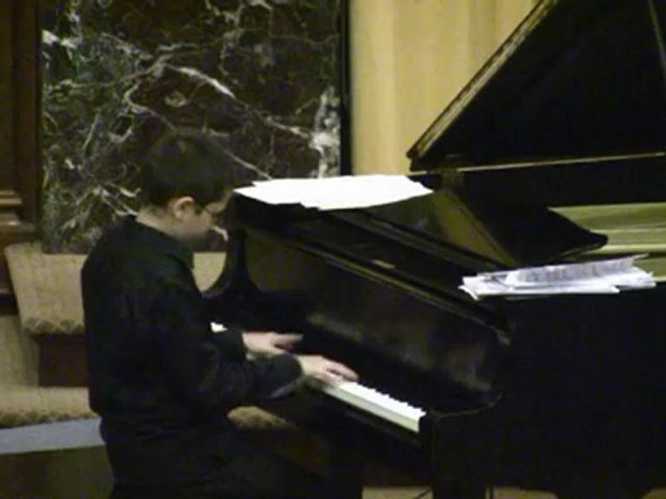 Ariel plays Schumann Novelette No. 4