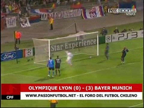 Olympique Lyon (0) vs (3) Bayern Munich - Champions League