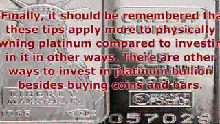 Ways To Buy Platinum Bullion