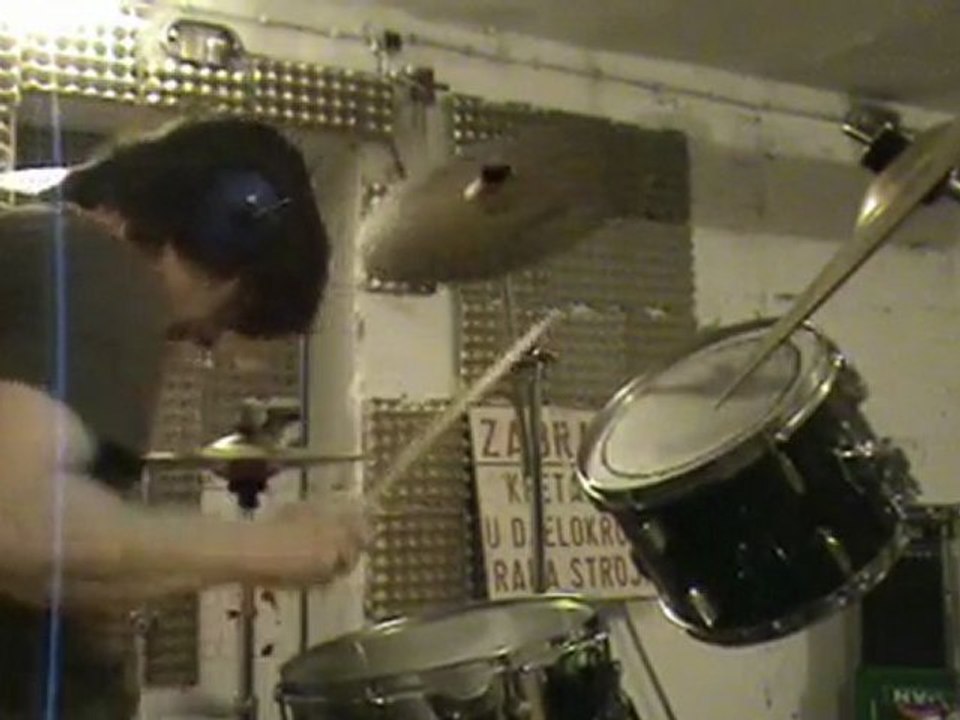 Iron Maiden-Wicker man( drum cover)