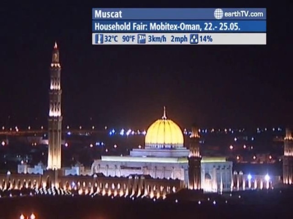 Niagara Falls - Canada, Berlin - Germany, Hong Kong SAR - China, Avignon - France, Muscat - Oman, Los Angeles - USA, Bandar Seri Begawan - Brunei