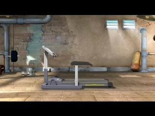 l'ours et le tapis roulant