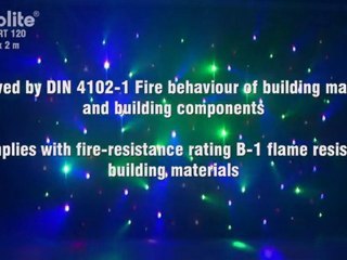 EUROLITE LED CRT 120 multicol. sound 3x2m