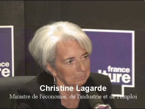 Christine Lagarde - Les Matins
