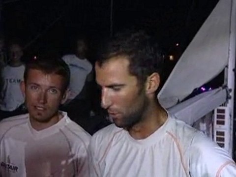 Transat AG2R LA MONDIALE Arrivée Brit Air