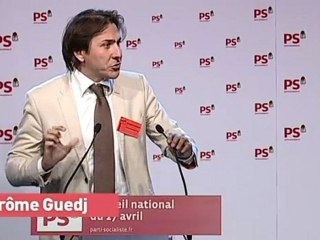 Discours de Jerôme guedj