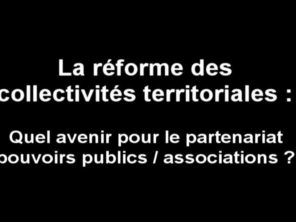 3 questions à M. Gontcharoff sur la réforme des CT
