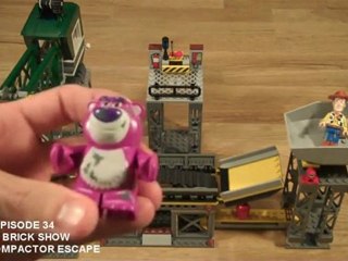 LEGO 7596 : LEGO Toy Story 3 Trash Compactor Escape Review