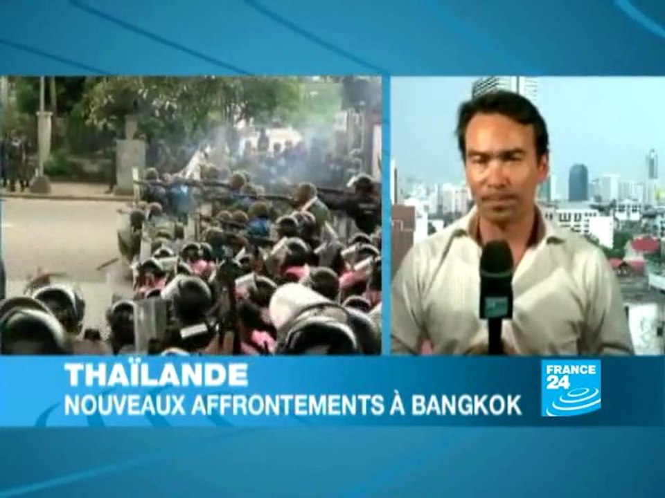 Thaïlande :Nouvelle flambée de violence à Bangkok