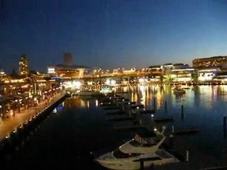 Darling Harbour Sydney de nuit