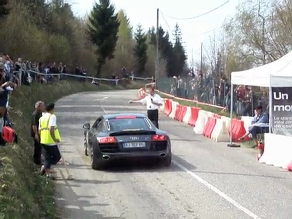 Audi R8 V10 - Montée Historique de Quintal 2010
