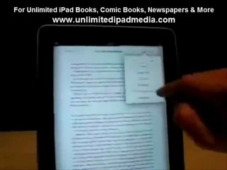 Unlimited iPad Books, Comic Books Downloads