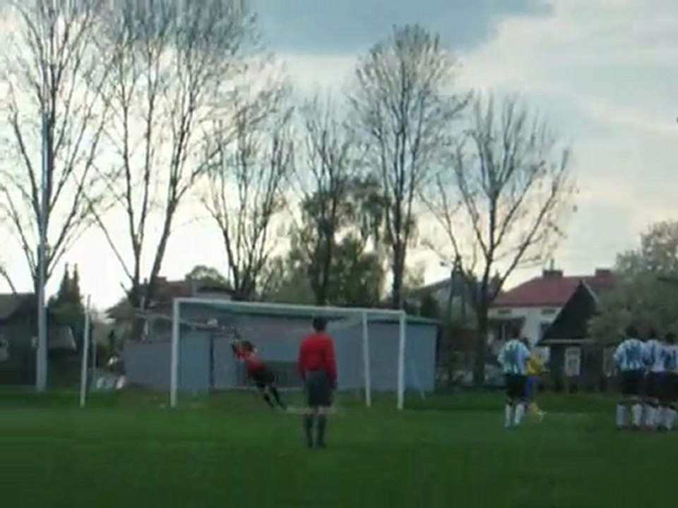 gol z rzutu wolnego Pawła Rebizaka