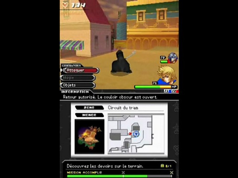 Kingdom Hearts 358 2 Days - DS - Partie 004 Jour 010