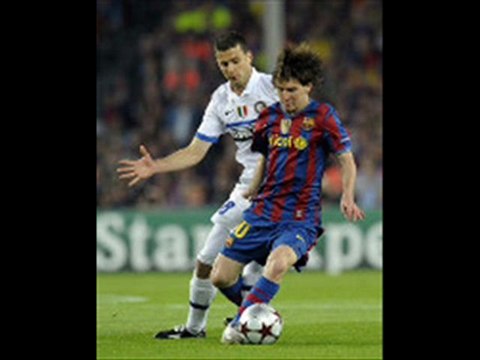 Barcelona 1-0 Intermilan Pique great-strike, Motta sent-off