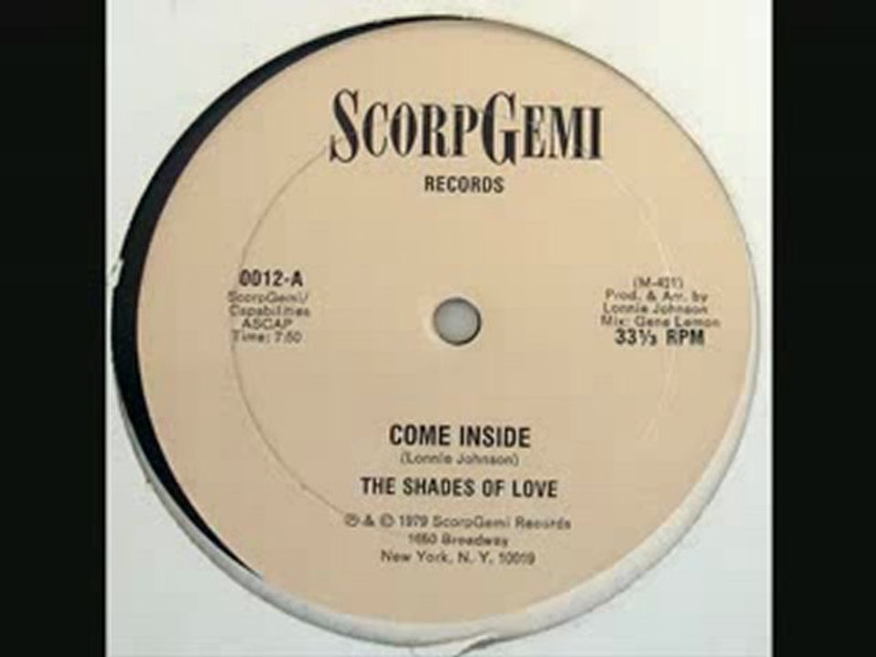 70's disco music - The shades of love - Come Inside 1979