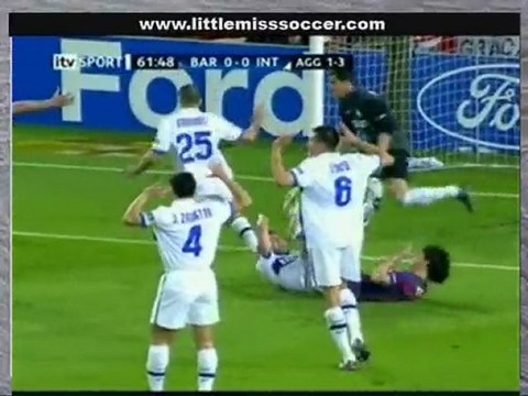 Barcelona V Inter Milan Champions League semi-final 2nd leg