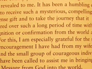 A Message from Marshall Summers - The New Message from God