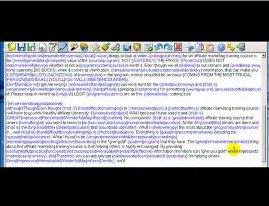 Reword, Rewrite and Spin Articles, Do all of the above here!