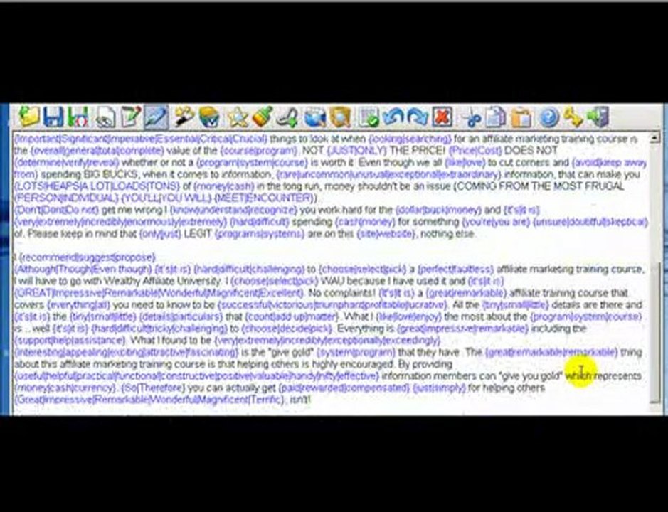 Reword, Rewrite and Spin Articles, Do all of the above here!