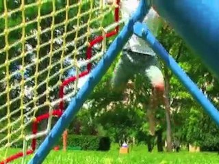 Tchoukball: le jeu ET BOOM avec un Mini-tchouk