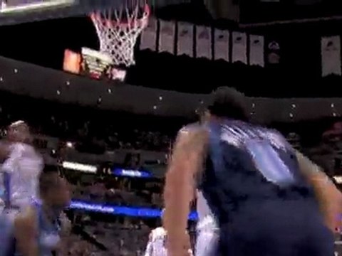 Deron Williams hits Paul Millsap with a beautiful behind-the