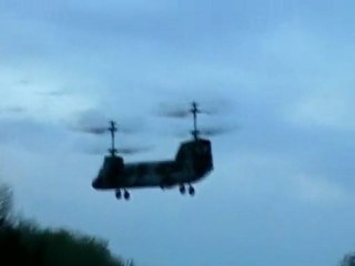 Esky Tandem Rotor "Chinook" - Outside Flight