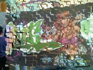 Photos Graff a Paris 12 Les Quatres Mur ancien Depot Ratp