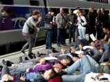Contrôleurs SNCF en grève