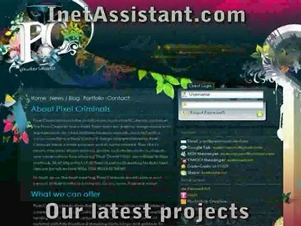 Joomla 1.5 Wesites made by InetAssistant.com