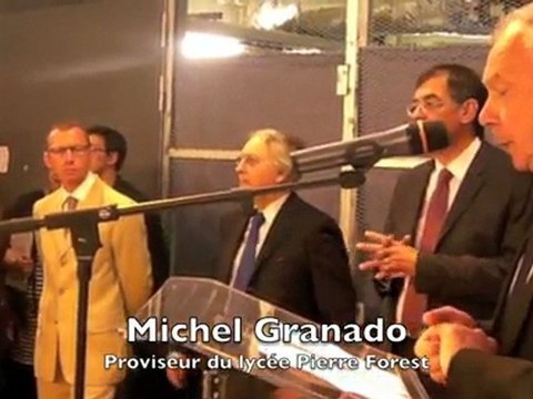 Inauguration au lycée Pierre Forest
