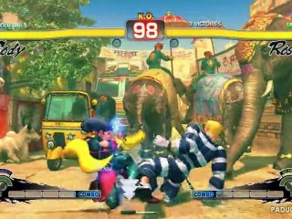 [HD] Super Street Fighter IV (First Level - gameplay)