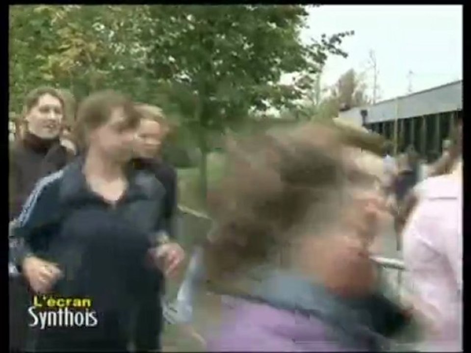 Cross et téléthon au collège Anne frank de Grande Synthe