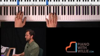 Easy piano lesson with Willie Myette