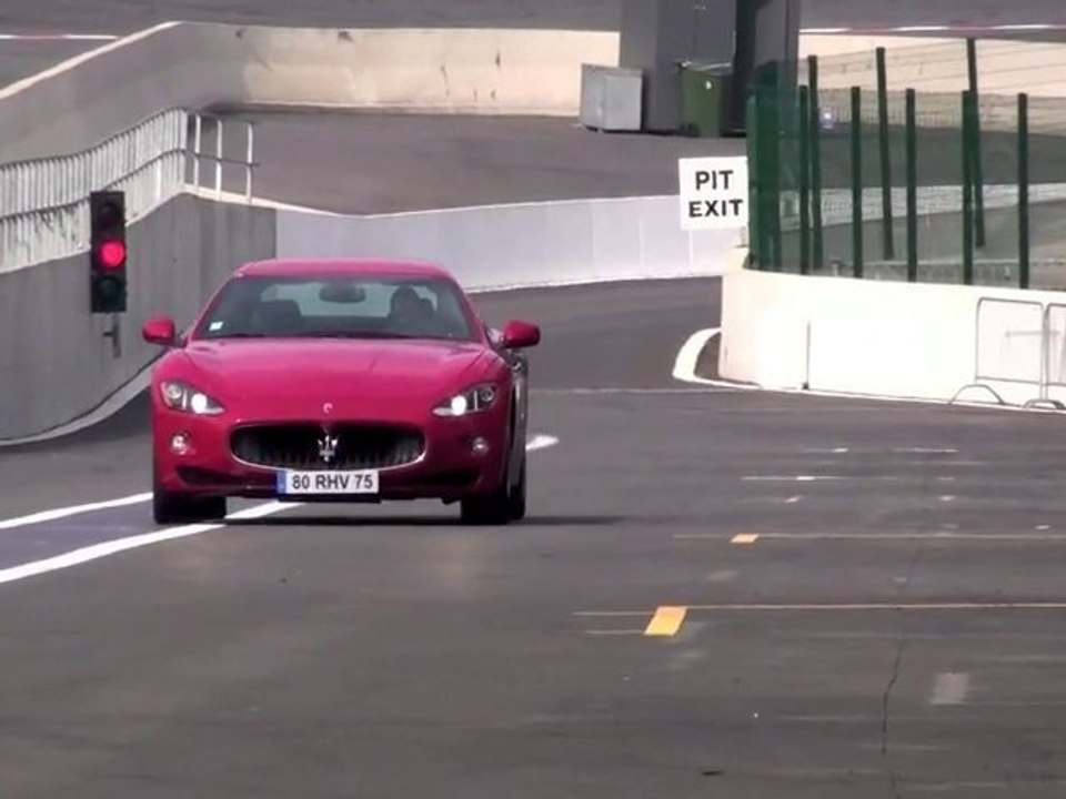 Essai Maserati Gran Turismo S à Spa