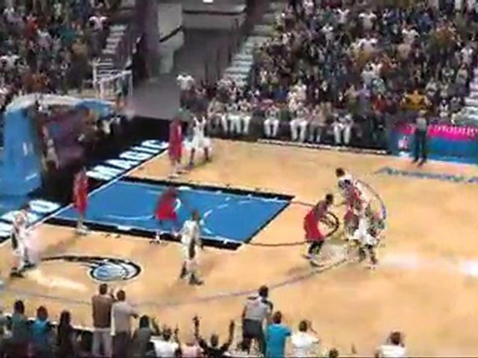 Dwight Howard dunk on 3 sixers