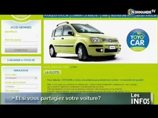 Reportage YoyoCar Autopartage sur Normandie TV