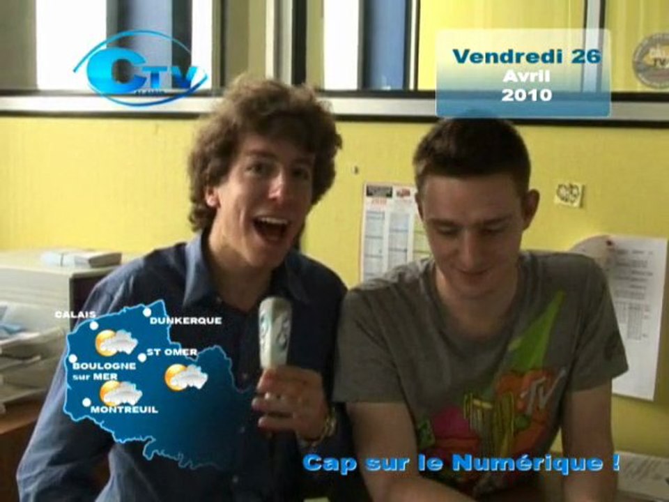 Calaisis TV : Météo du vendredi 30 Avril